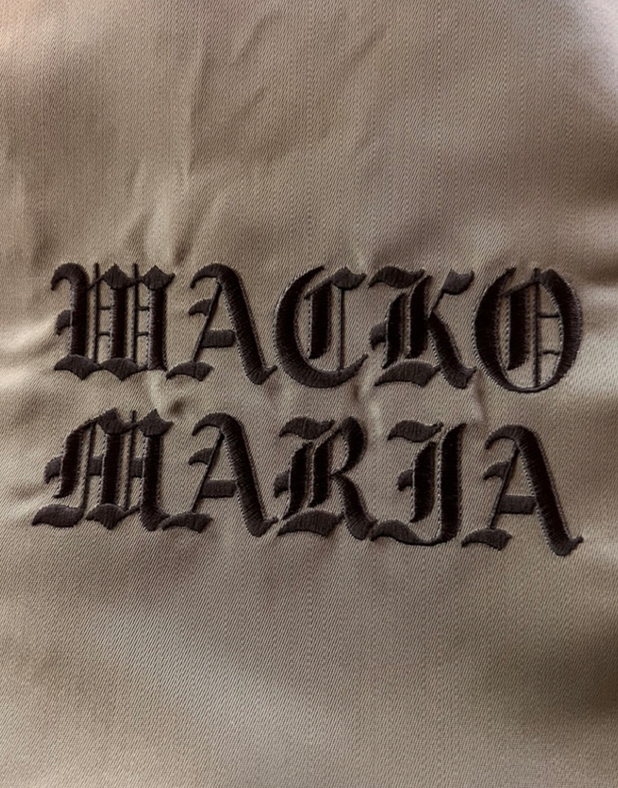 WACKO MARIA ワコマリア MA-1 フライトジャケット KHAKI Sサイズ _画像4