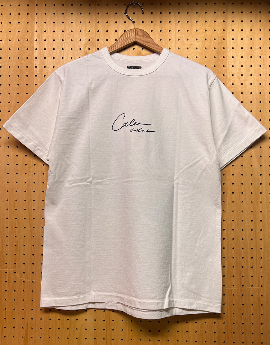 CALEE キャリー MIHO MURAKAMI コラボ ヴィンテージ風 プリントTシャツ WHITE Mサイズ_画像2