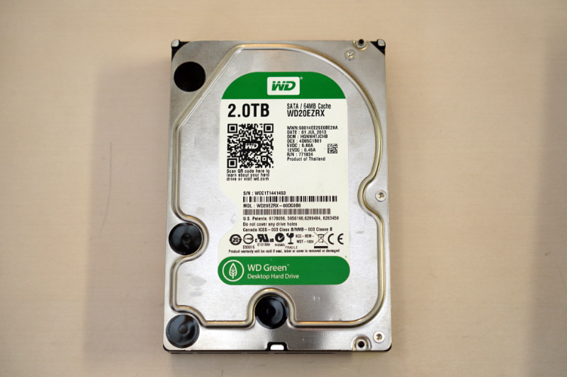 [新品] 合計 6TB BARRACUDA 4TB HDD ST4000DM004 中古 2TB HDD SATA-USB アダプター_画像2