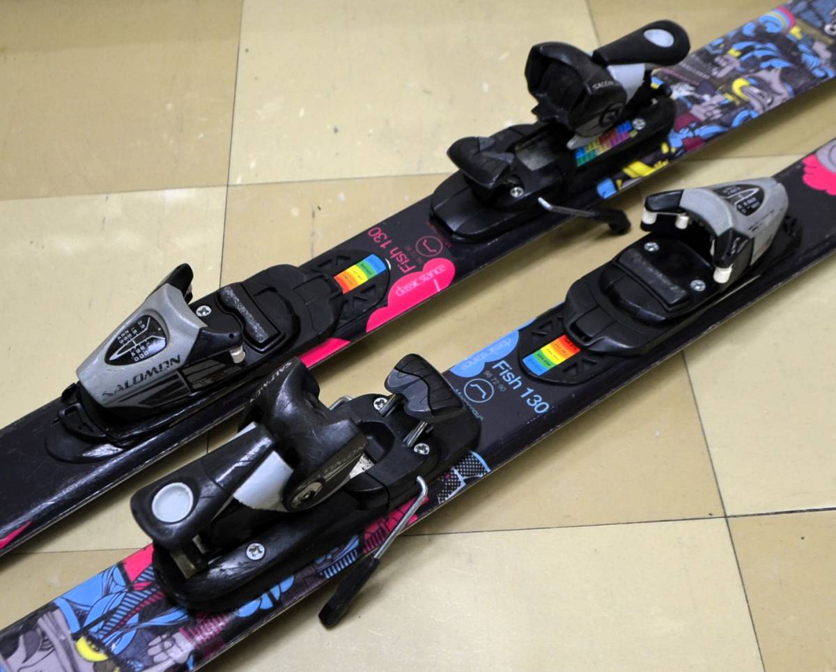 Yahoo!オークション - SALOMON 子供用 ツインスキー FISH 130cm Yahoo!オークション - SALOMON 子供用 ツインスキー FISH 130cm
