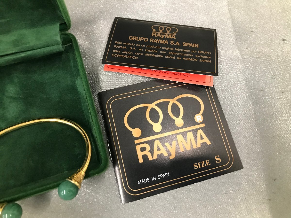 02-15-420 ◎SS 未使用品 RAyMA サイズS ブレスレット アンクレット アクセサリー ファッション小物の画像2