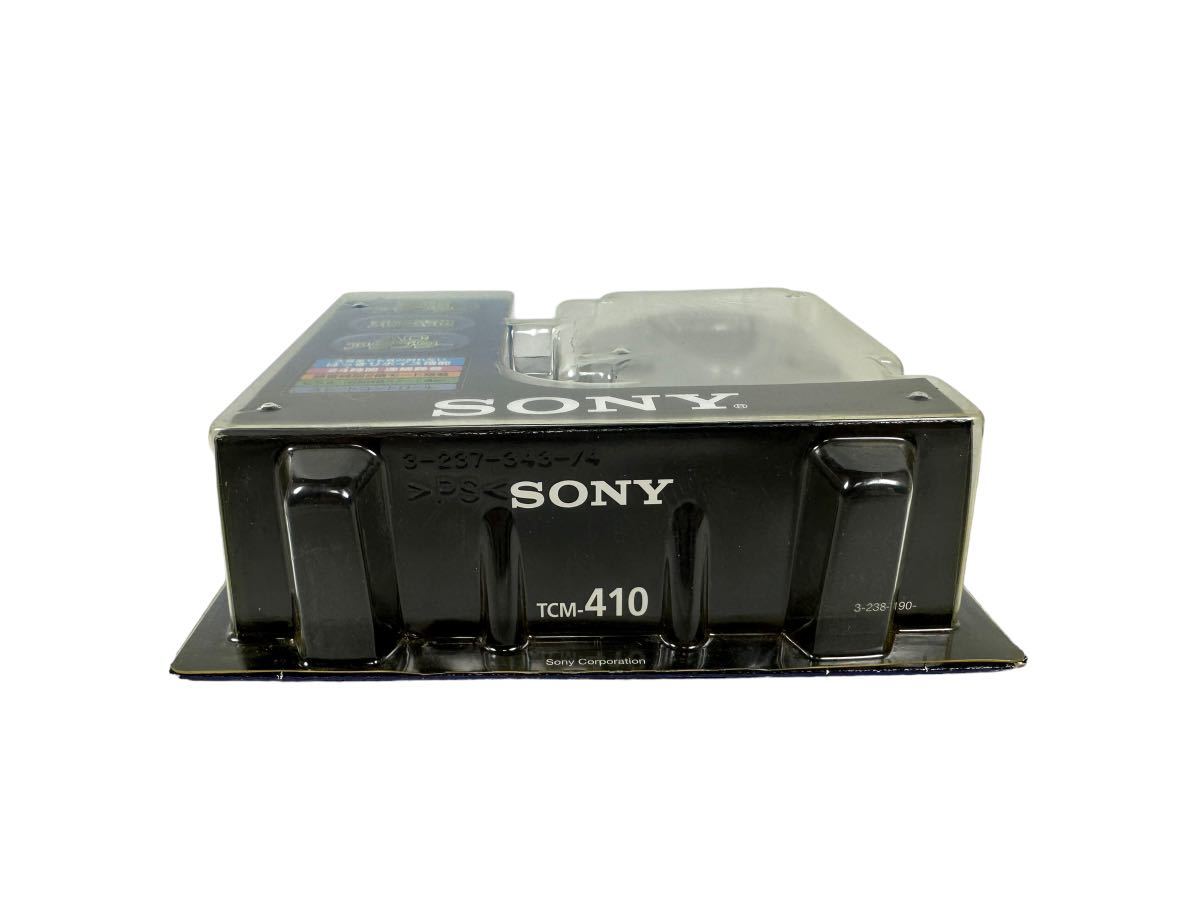 【未使用品】SONY ポータブルカセットレコーダー TCM-410 ソニー カセットテープレコーダー 開封確認 ジャンク扱い_画像3