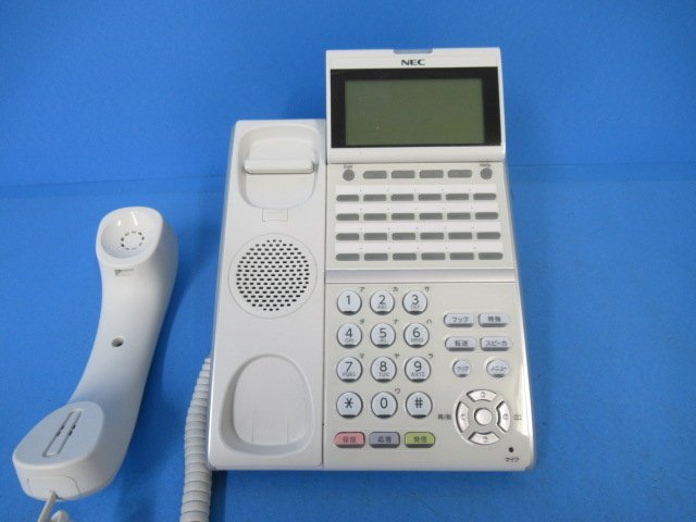 ＄ 同等品複数可 保証有 NEC Aspire UX ITZ-24D-2D(WH)TEL IP電話機 キレイめ ・祝10000！取引突破！_画像2