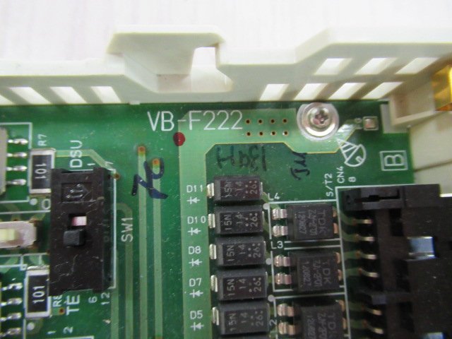 y 15635* guarantee have 12 year made Panasonic Panasonic la*rulieVB-F222 1 circuit ISDN out line unit 