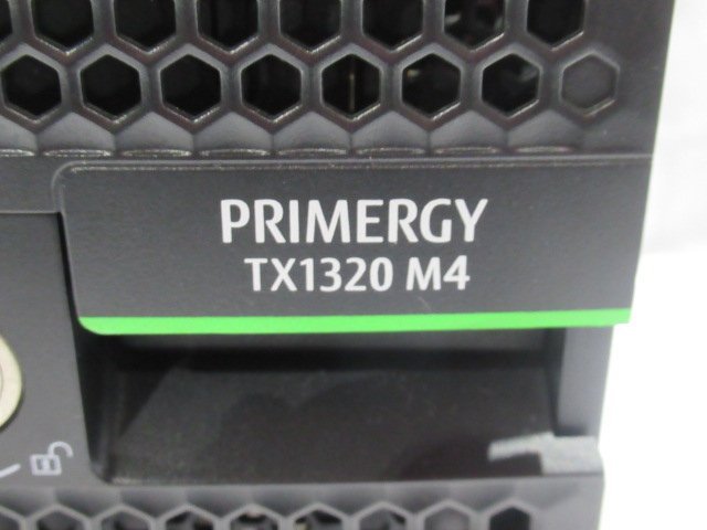 ▲02041 Ω 新TTPC 1278m 富士通【 PRIMERGY TX1320 M4 】【 Xeon(R) E-2124 3.3GHz / HDD:600GB SAS 2.5インチ×2 / 8.00GB / OS無 】鍵付_画像8