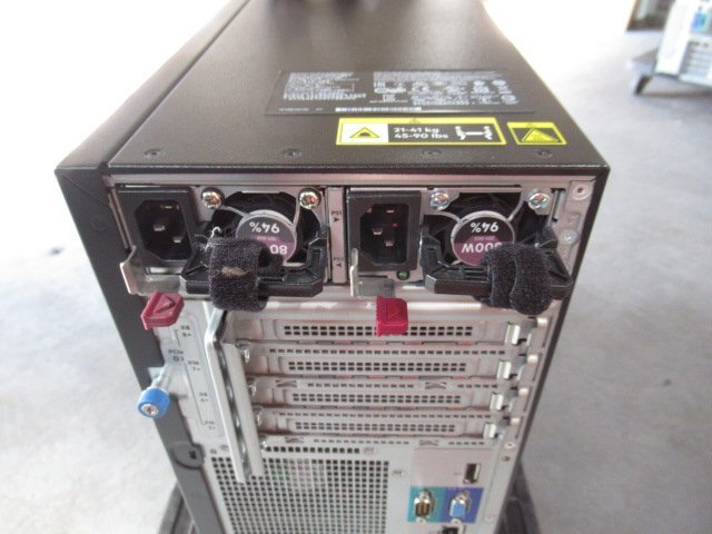 ▲02039 Ω 新TTPC 1283◆ HPE ProLiant ML350 Gen10【 OS無 / Xeon Silver 4110 2.1GHz / 16.0GB / HDD:600GB SAS 2.5インチ ×5 】鍵付の画像3