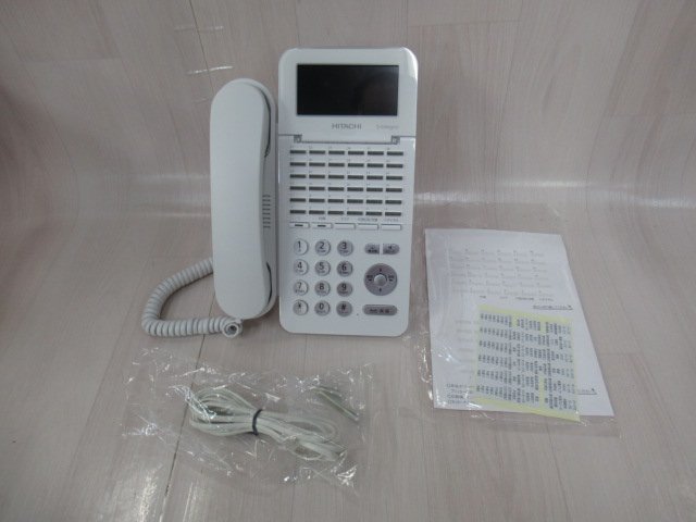 ZD3 7265) ET-36Si-SDW HITACHI Hitachi S-integral 36 button telephone machine receipt issue possibility * festival 10000 transactions!! including in a package possible unused goods 20 year made 