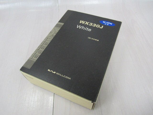 ZI2 15706※未使用品 ウィルコム WILLCOM PHS電話機 WX330J /WX330J-Z・祝10000！取引突破！_画像1
