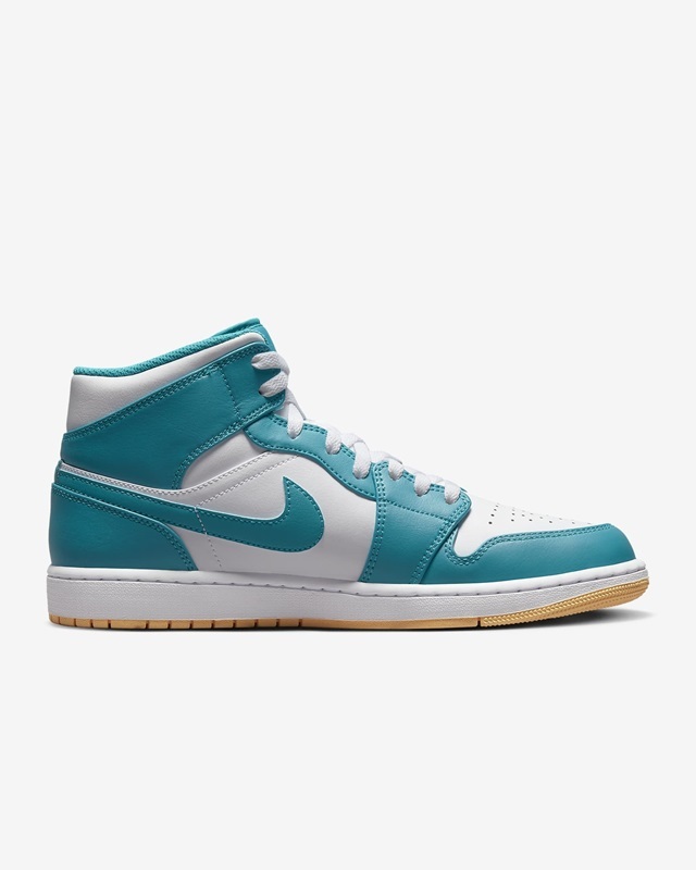 NIKE AIR JORDAN 1 MID DQ8426-400 エア ジョーダン ミッド アクアトーン US11_画像3