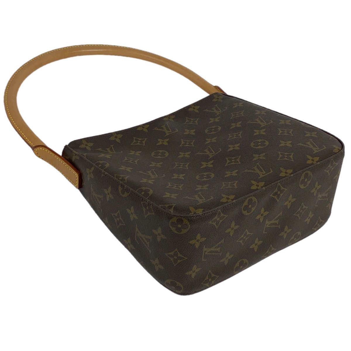 ルイ・ヴィトン Louis Vuitton ルーピング MM 肩掛け ワンショルダー ショルダーバッグ モノグラム ブラウン M51146 レディース 【中古】_バイセル 14172_2