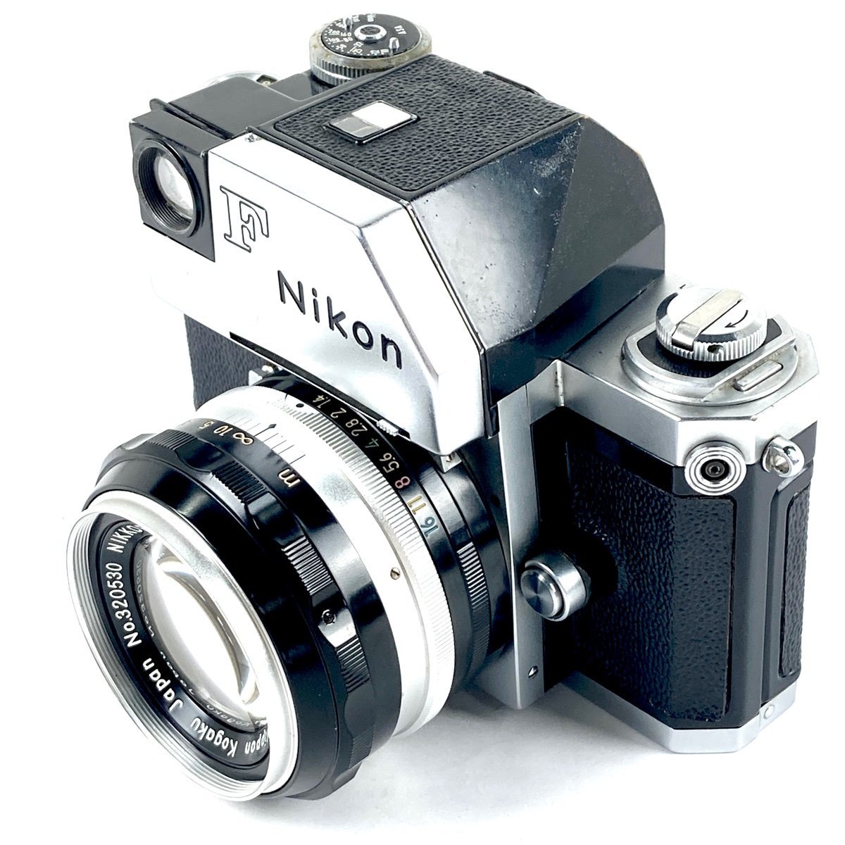 ニコン Nikon F フォトミック シルバー + NIKKOR-S 50mm F1.4 非Ai［ジャンク品］ フィルム マニュアルフォーカス 一眼レフカメラ 【中古】_バイセル 31056_2