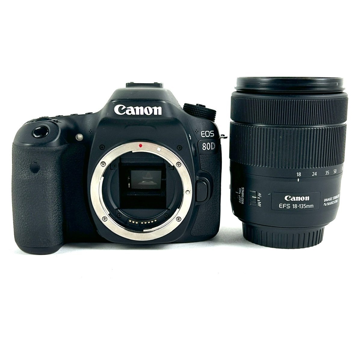 キヤノン Canon EOS 80D + EF-S 18-135mm F3.5-5.6 IS USM ［ジャンク品］ デジタル 一眼レフカメラ 【中古】_バイセル 31051_1