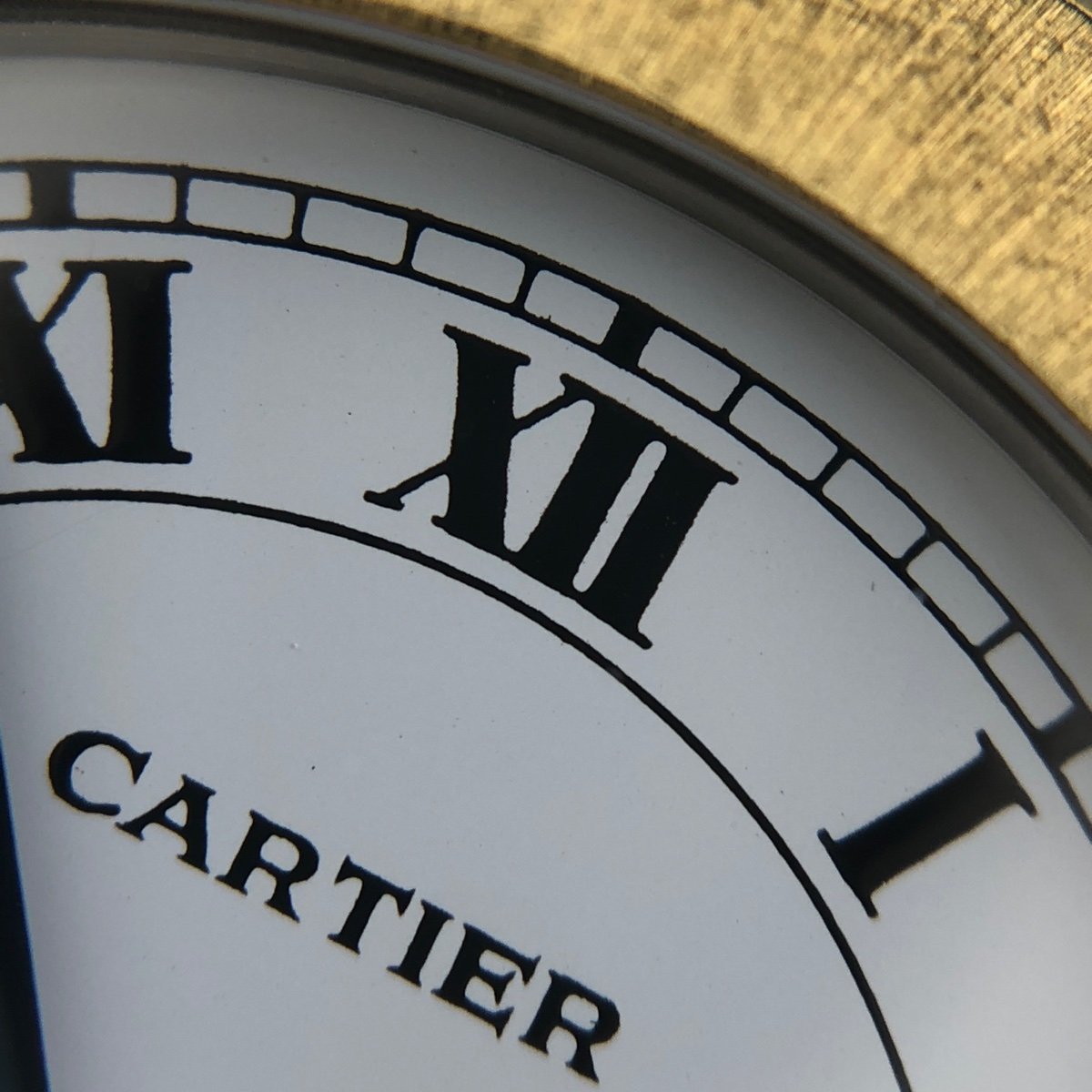 カルティエ CARTIER サントス ラウンド SM 84038288 腕時計 SS YG クォーツ ホワイト レディース 【中古】_バイセル 14150_8