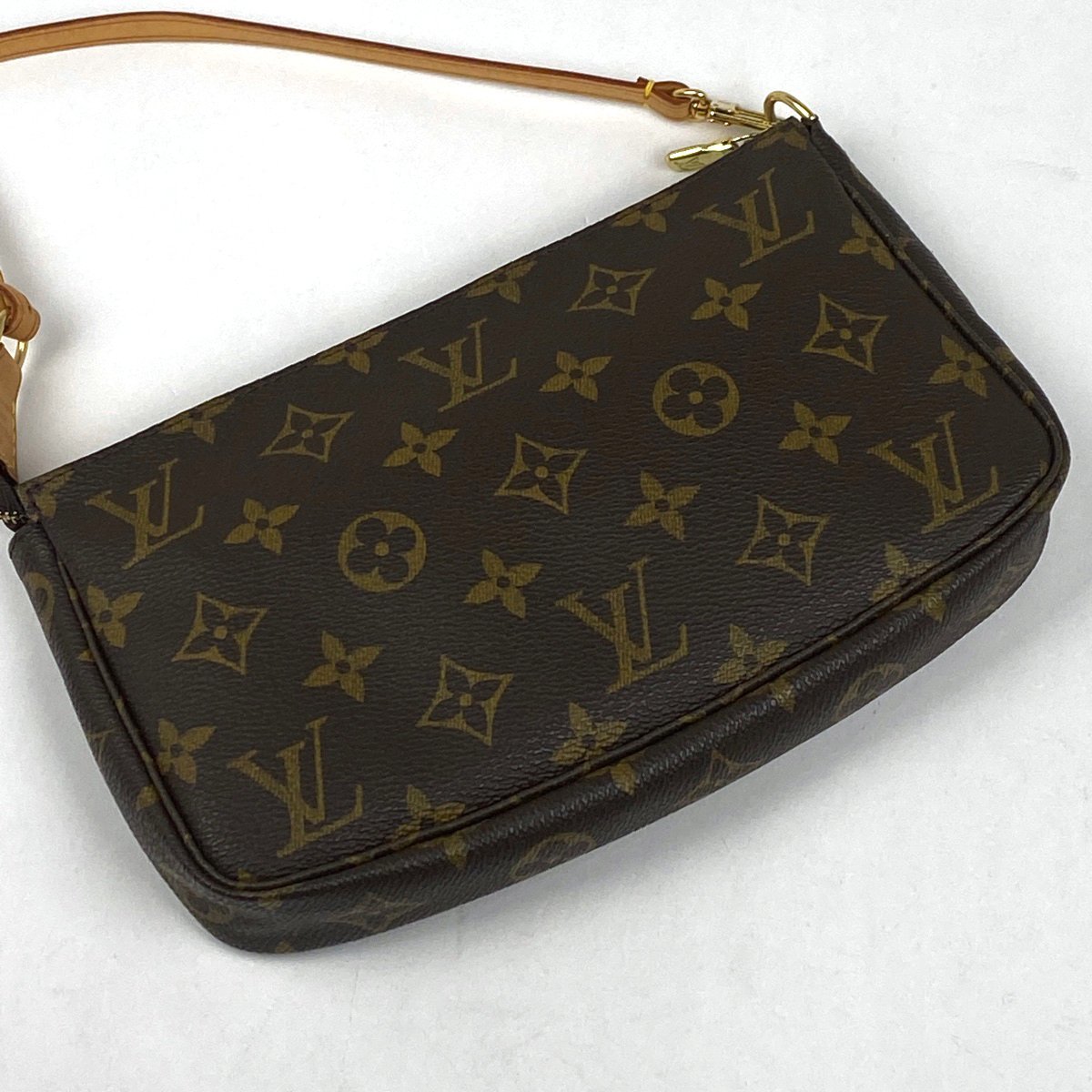 ルイ・ヴィトン Louis Vuitton ポシェット アクセソワール メイク コスメ アクセサリーポーチ モノグラム ブラウン M51980 レディース 中古_バイセル 14178_2