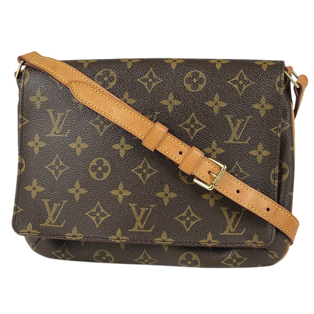 【在庫一掃】 ルイ・ヴィトン Louis Vuitton ミュゼット タンゴ ショート ショルダーバッグ モノグラム ブラウン M51257レディース【中古】_バイセル 14172_1