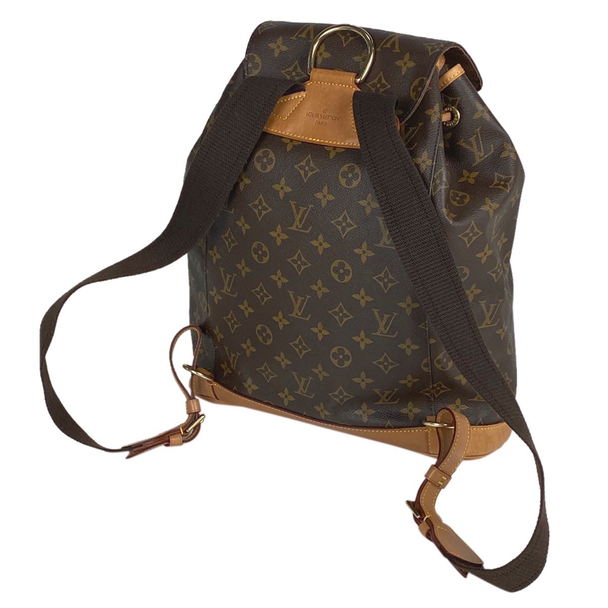 ルイ・ヴィトン Louis Vuitton モンスリ GM バックパック デイパック リュック モノグラム ブラウン M51135 レディース 【中古】_バイセル 14177_2