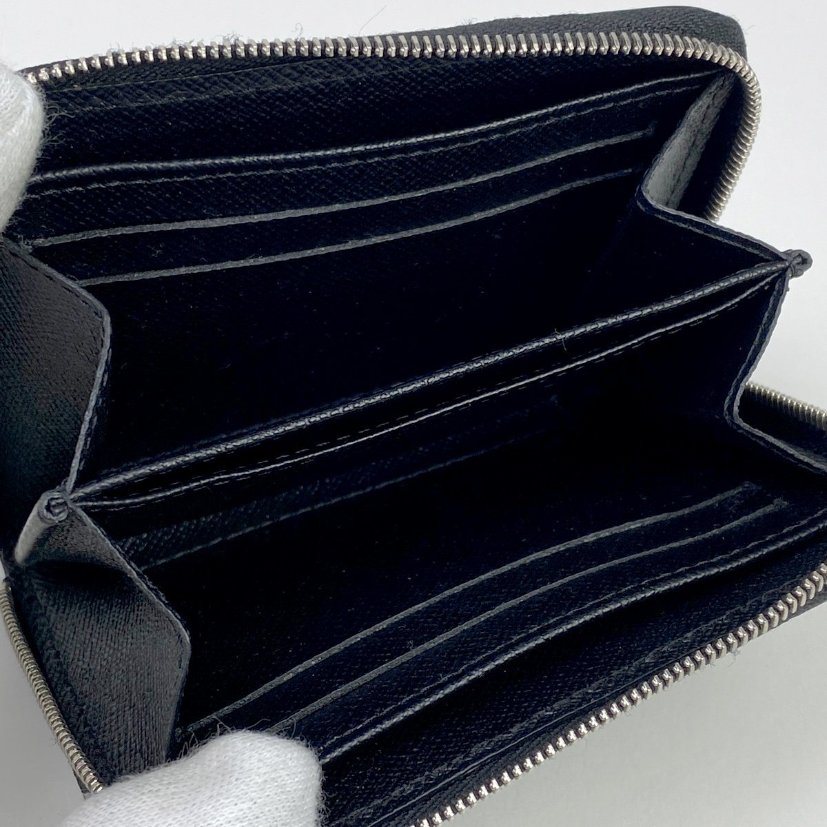 ルイ・ヴィトン Louis Vuitton ジッピー コインパース 小銭入れ カードケース コインケース エピ ノワール(ブラック) M60152 メンズ 中古_バイセル 14184_6