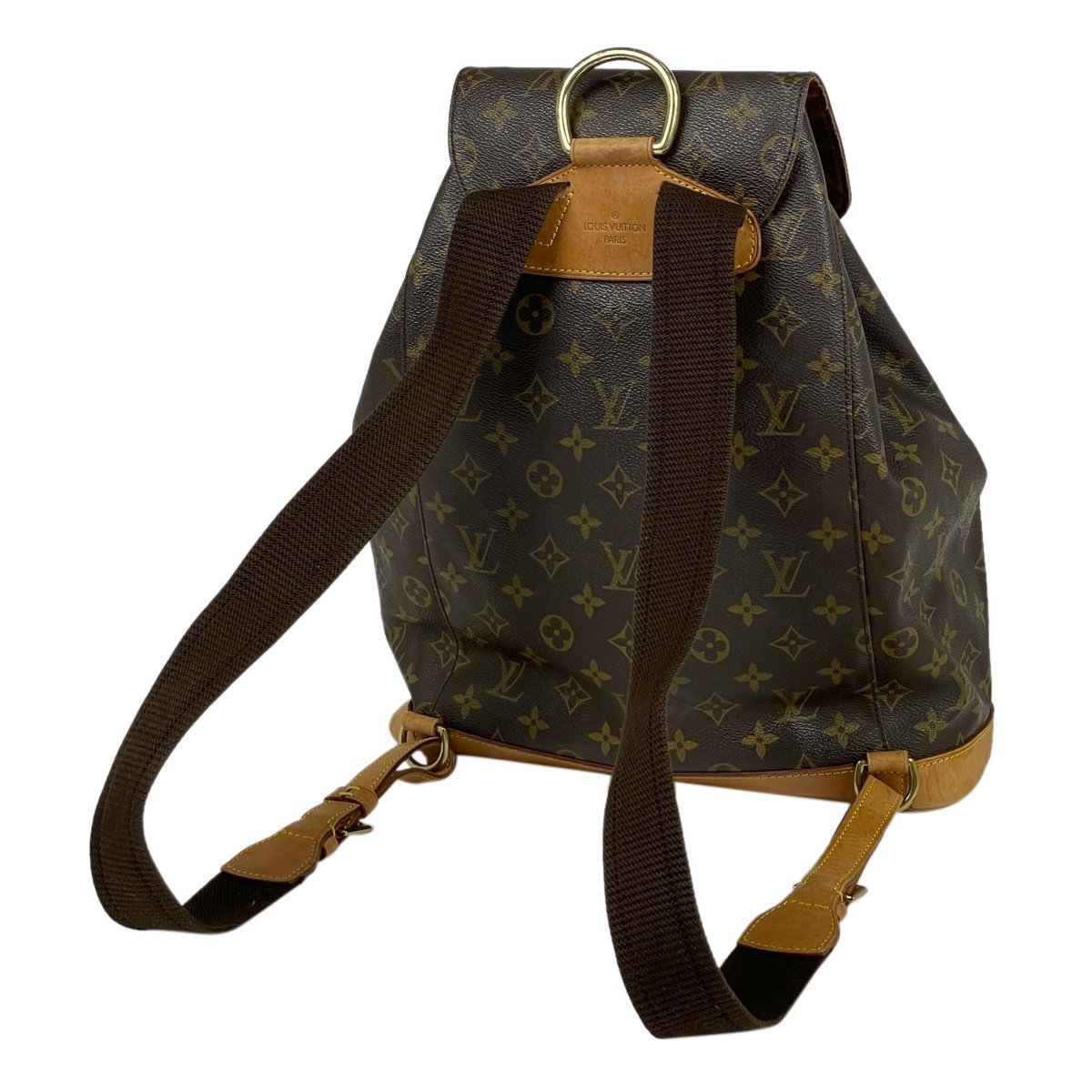 ルイ・ヴィトン Louis Vuitton モンスリ GM バックパック デイパック リュック モノグラム ブラウン M51135 レディース 【中古】_バイセル 14177_2