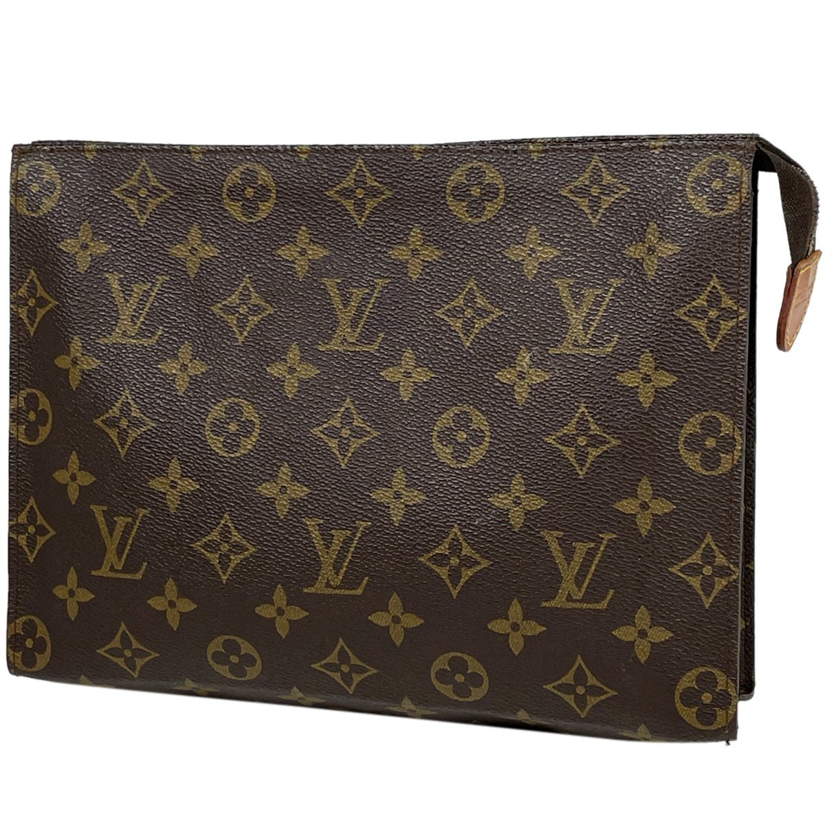 ルイ・ヴィトン Louis Vuitton ポッシュ トワレット 26 小物入れ ポーチ クラッチバッグ 化粧ポーチ モノグラム M47542 レディース 中古