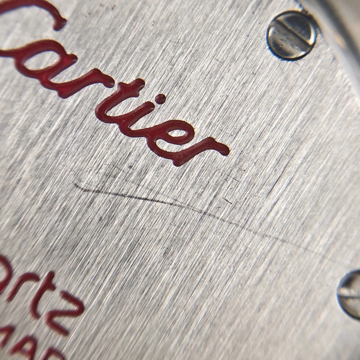  Cartier CARTIER хлеб tail Vendome SM 1 low 166920 наручные часы SS YG кварц слоновая кость женский [ б/у ]