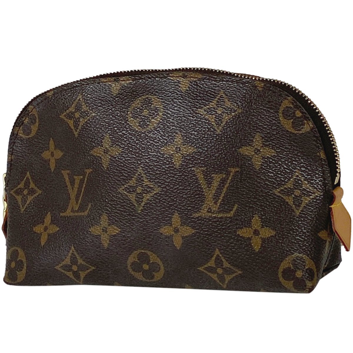 ルイ・ヴィトン Louis Vuitton ポシェット コスメティック メイク 化粧ポーチ モノグラム ブラウン M47515 レディース 【中古】_バイセル 14179_1