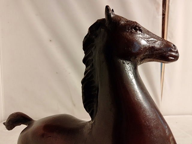 金属製　馬の置物_画像8