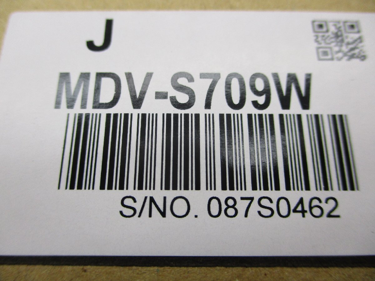 【ディスプレー品オーバーホール済み】ケンウッド MDV-S709W 彩速ナビ フルセグ 200ｍｍワイドパネル メーカー保証付の画像3