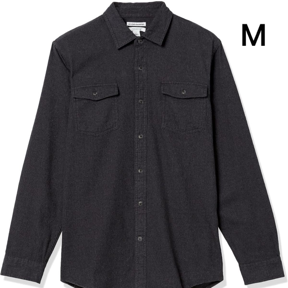 [Amazon Essentials] フランネルシャツ 2ポケット スリムフィット 長袖 メンズ おしゃれ