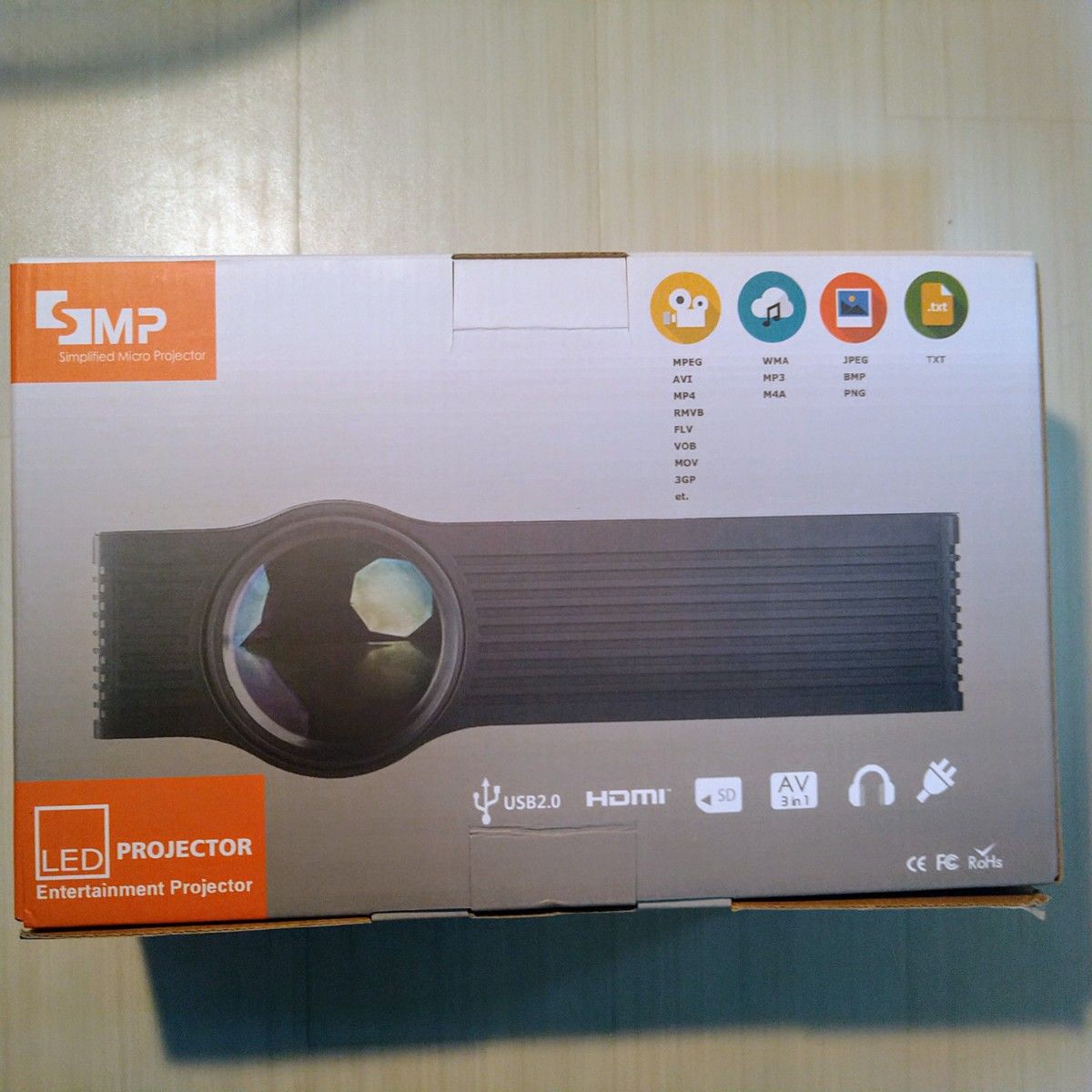 SMP ホームシネマプロジェクター LED Projector|Yahoo!フリマ SMP ホームシネマプロジェクター LED Projector|Yahoo!フリマ