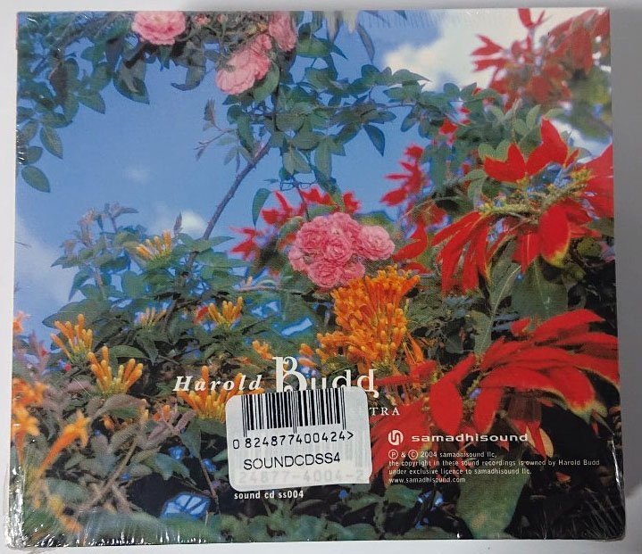 未開封【Samadhisound sound cd ss004】ハロルド・バッド Harold Budd / Avalon Sutra_画像1