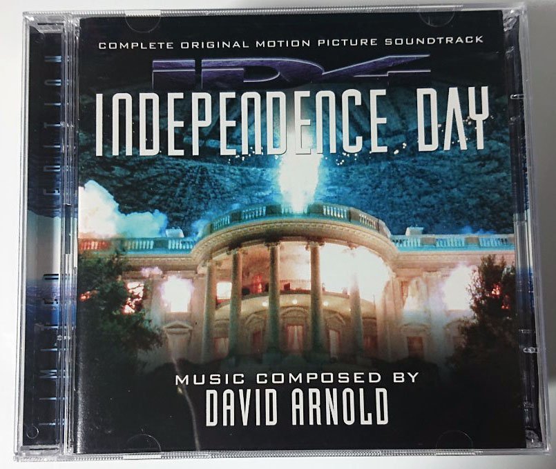 【LA-LA LAND LLLCD 1113 2CD】David Arnold / Independence Day -Complete Original Motion Picture Soundtrackインデペンデンス・デイ