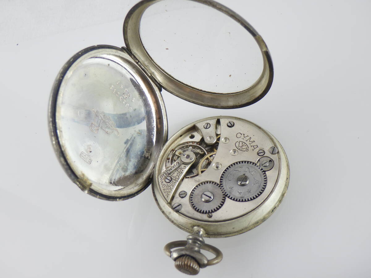  シーマ CYMA 懐中時計 まとめて スモセコ 商館時計 手巻き 時計 セイコー ロンジン アンティーク ビンテージ 時計 89_画像6