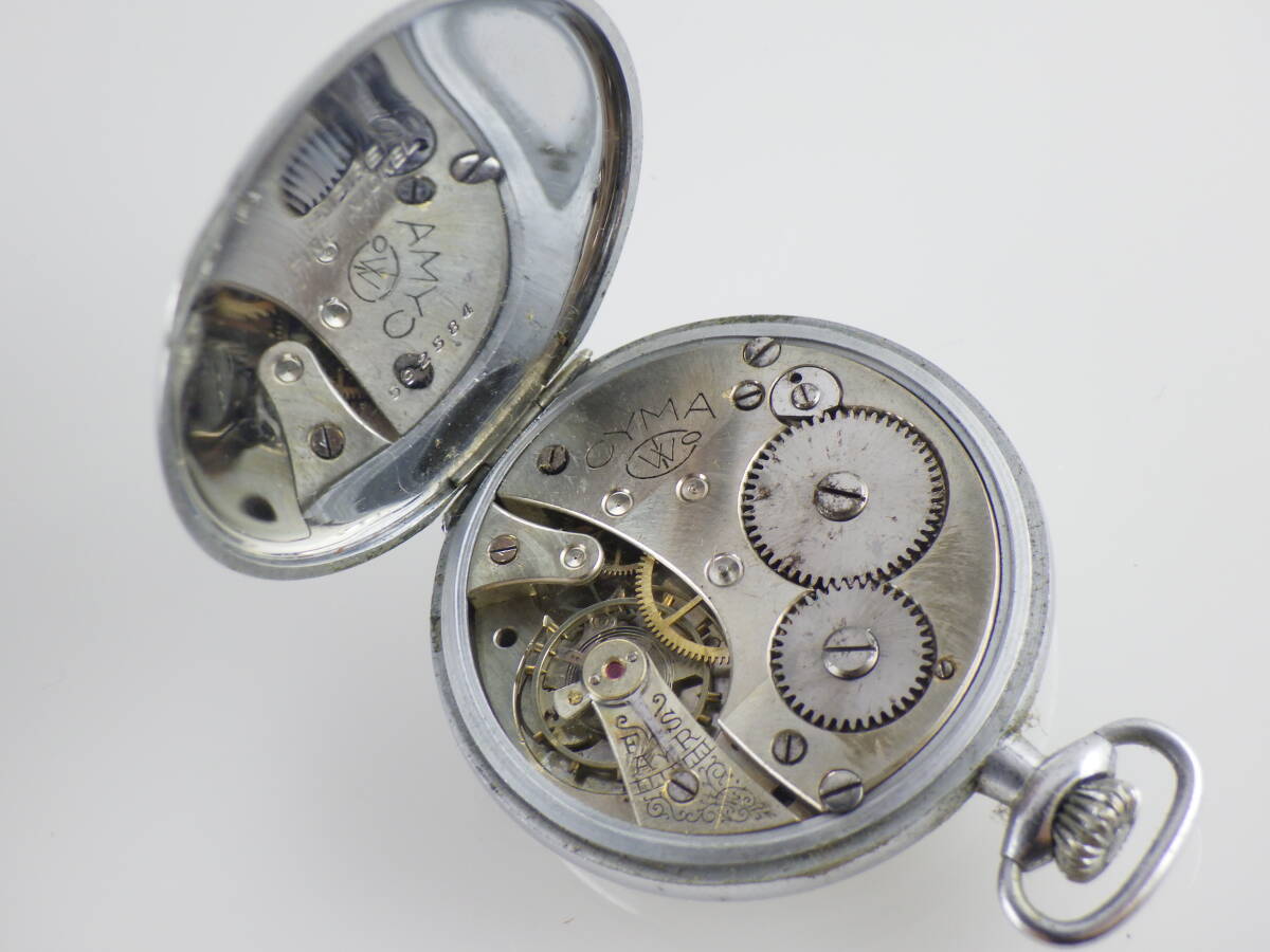  シーマ CYMA 懐中時計 まとめて スモセコ 商館時計 手巻き 時計 セイコー ロンジン アンティーク ビンテージ 時計 89_画像8