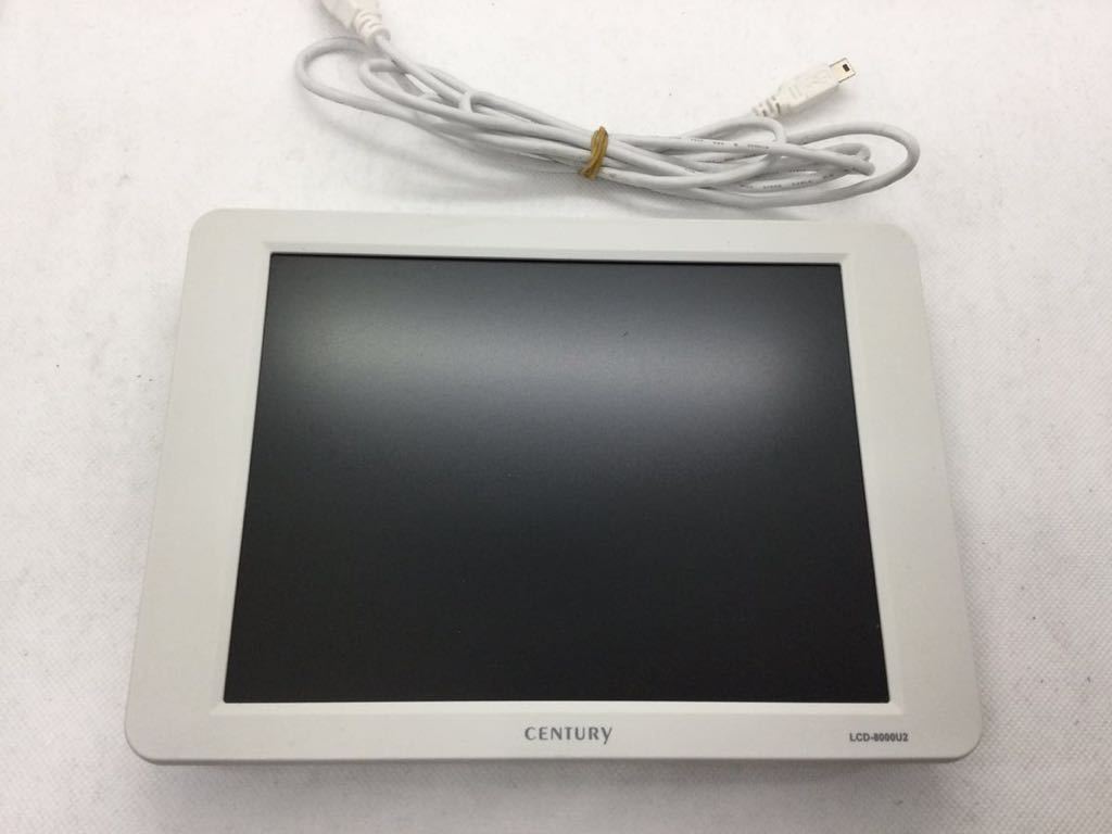 CENTURY センチュリー PLUS ONE USB接続サブモニター LCD-8000U2_画像2