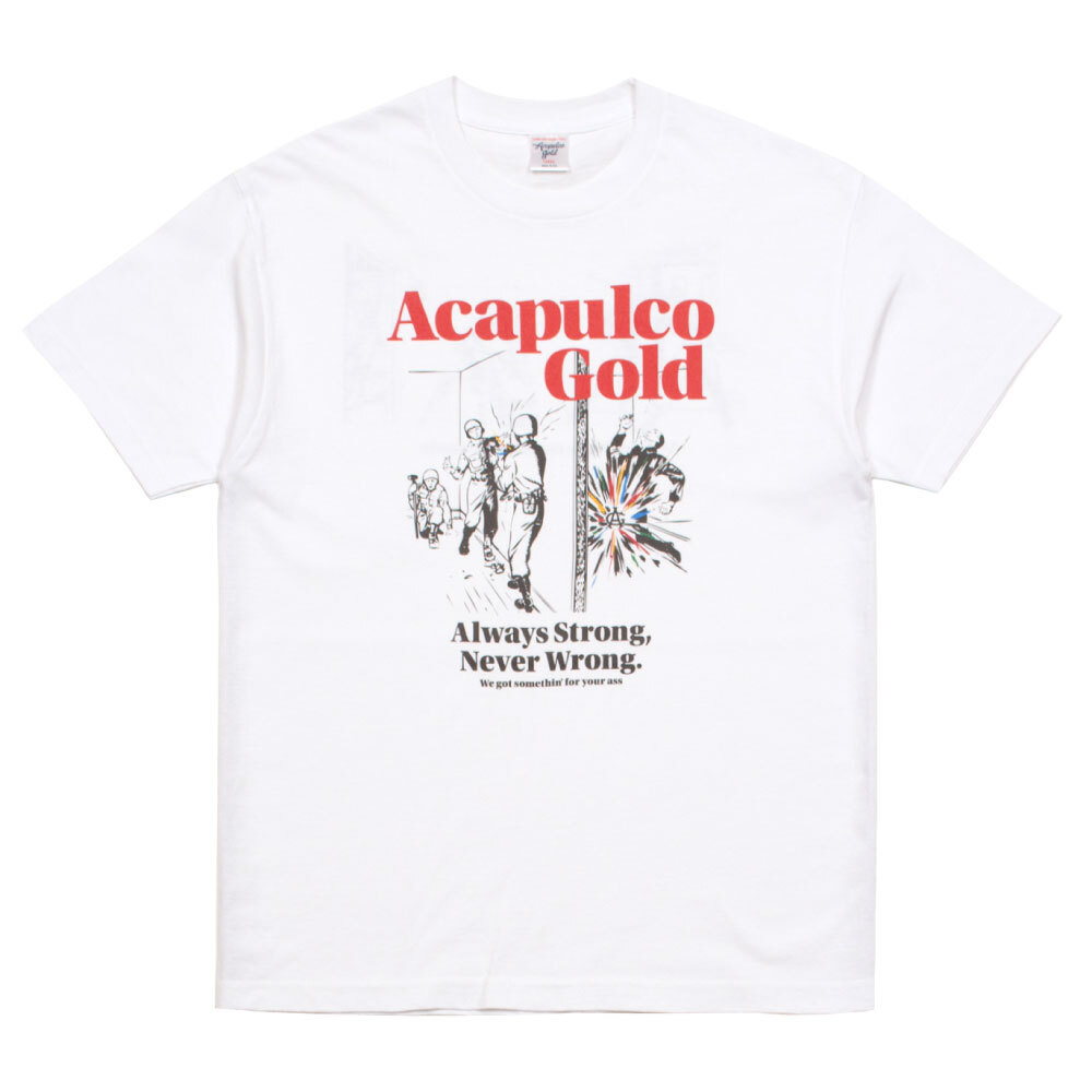 新品 L Acapulco Gold アカプルコゴールド Bomb Squad S/S Tee ボム スクワッド 特殊爆破部隊 半袖 Tシャツ_画像9