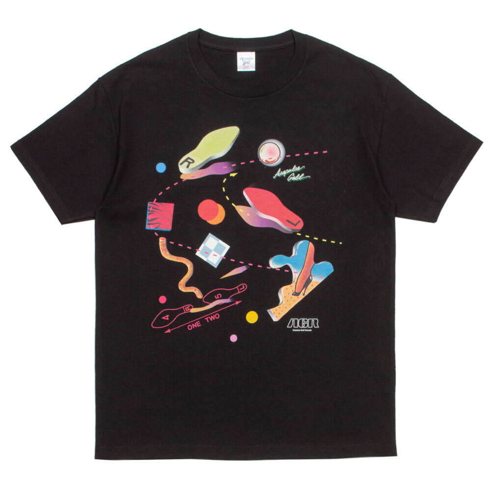 新品 M Acapulco Gold アカプルコゴールド Dance S/S Tee 半袖 Tシャツ ダンス レコード レーベル ブギー ８０s レイド バック_画像6