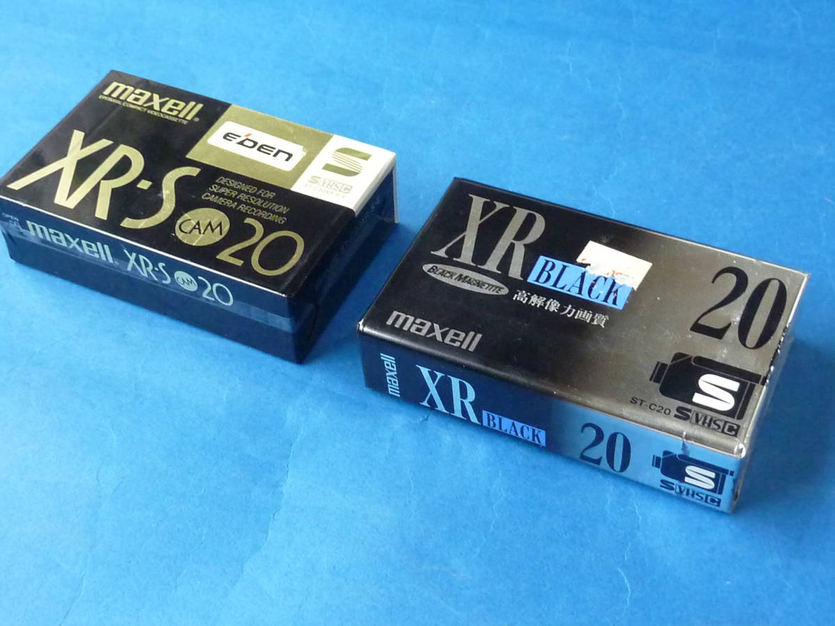  2 шт # не использовался нераспечатанный #S-VHS C лента 20 минут (3 раз 60 минут )# супер .. изображение фотосъемка для XR-S. высота разрешение сила качество изображения XR#mak cell # стоимость доставки 198 иен 