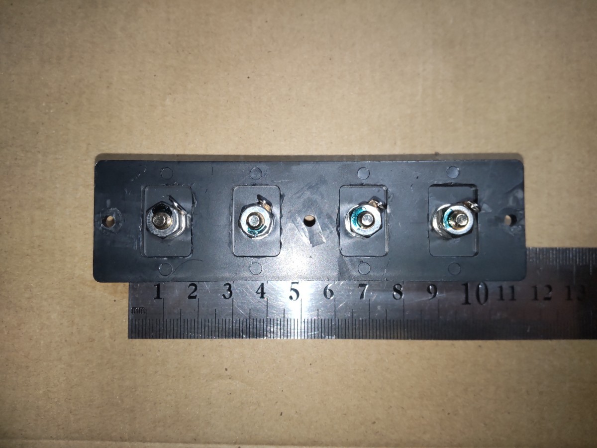  amplifier for speaker output terminal left right LR speaker terminal binding post secondhand goods 