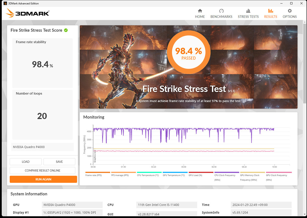 NVIDIA　Quadro P4000 8GB GDDR5　PCI-Ex16_画像10