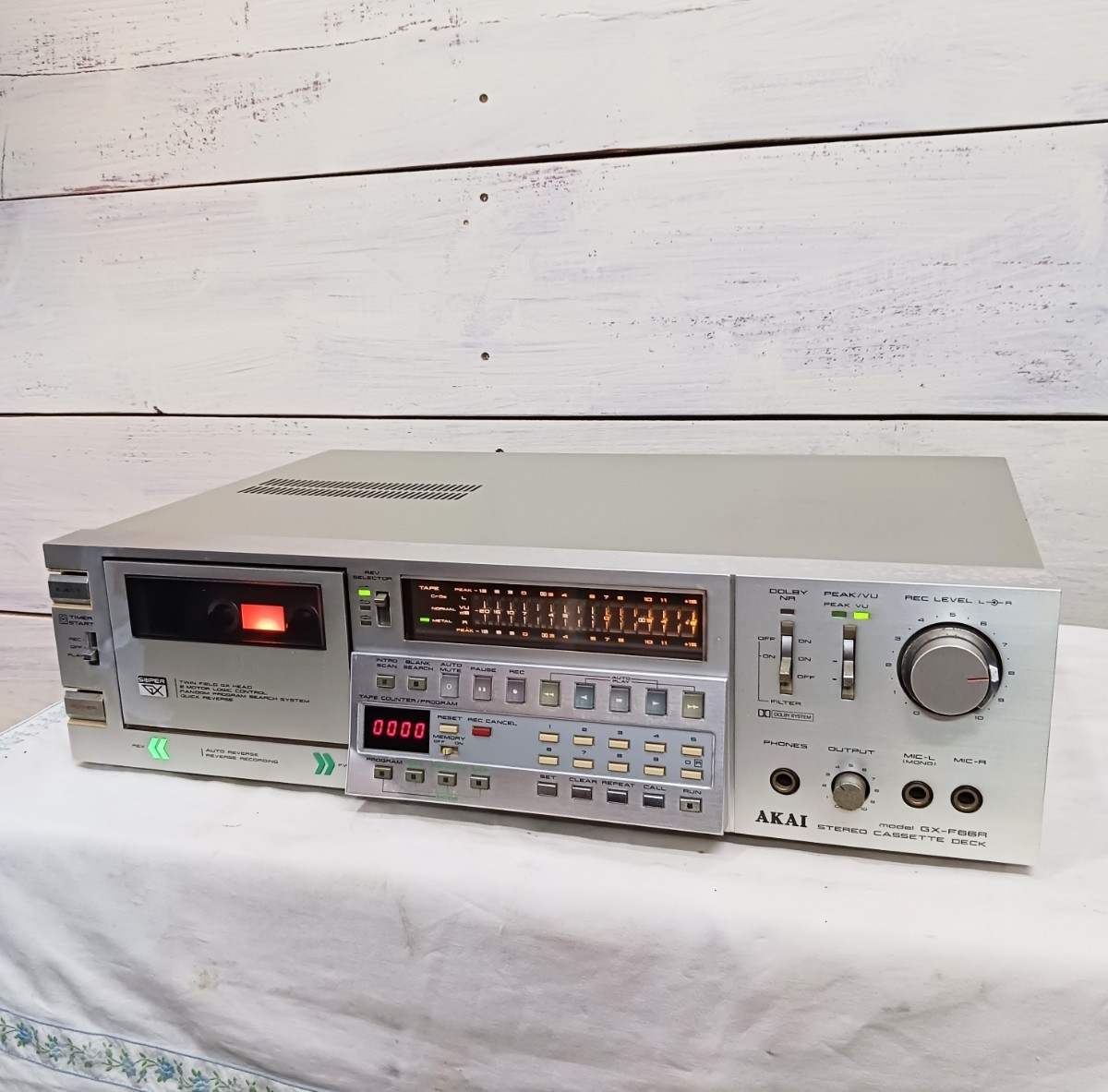 6117円 AKAI GX-F66R 赤井電機 アカイ カセットデッキ カセット 6117円 AKAI GX-F66R 赤井電機 アカイ カセットデッキ カセット