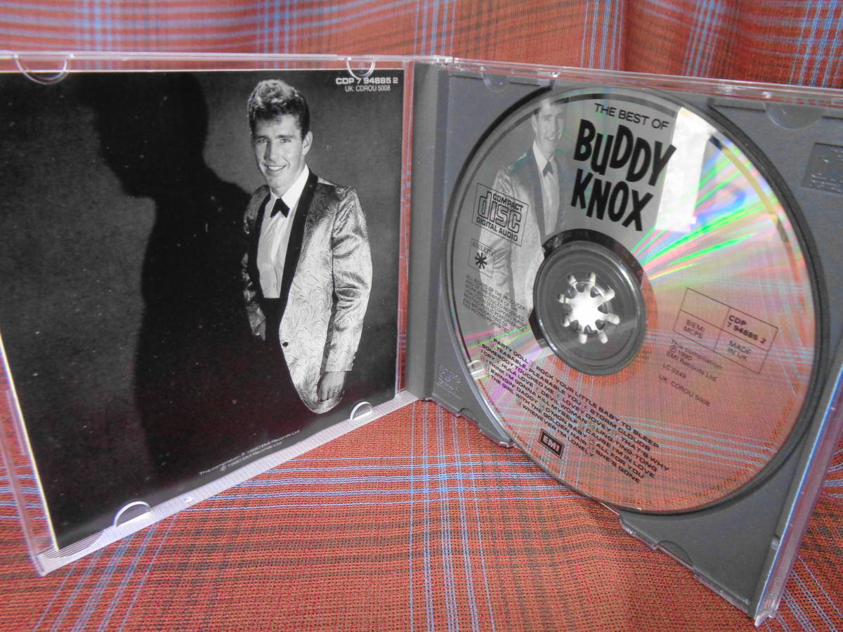 A#3505◆CD◆ バディ・ノックス Best Of BUDDY KNOX Rock&Roll Rockabilly Roulette CDP 7 94885 2_画像2