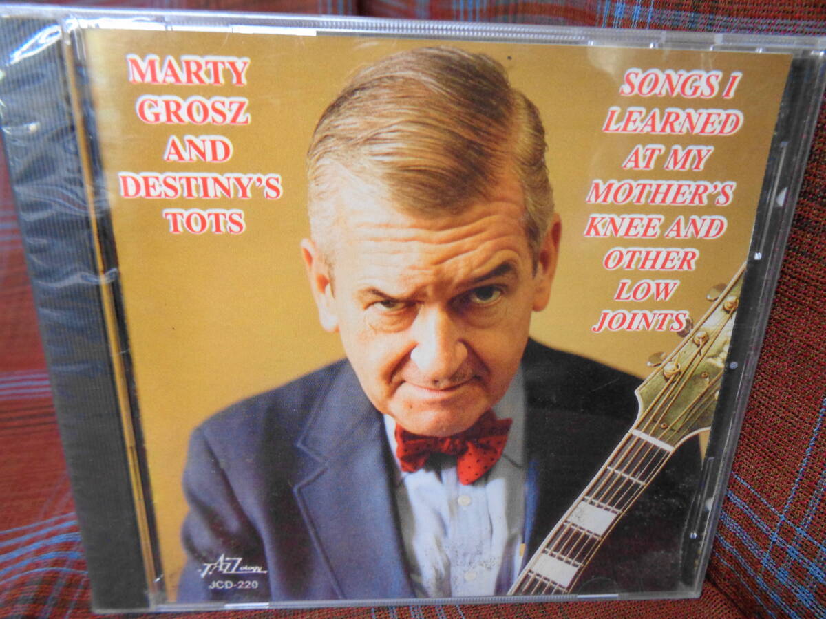 A#3542*◆未開封CD◆ MARTY GROSZ ＆ DESTINY’s TOTS Songs I Learned At My Mother's Knee And Other Low Joints Jazzology JCD-220_画像1