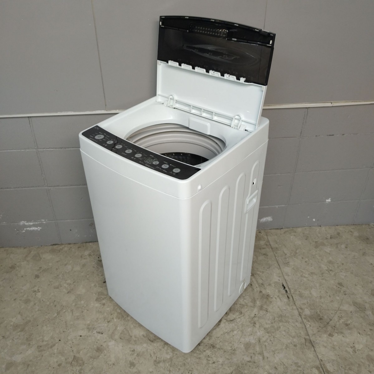 Haier ハイアール 全自動電気洗濯機 JW-C45D 4.5kg 動作確認済み メンテナンス済み 洗濯機 ホワイト 引き取り可能 2020年製_画像6