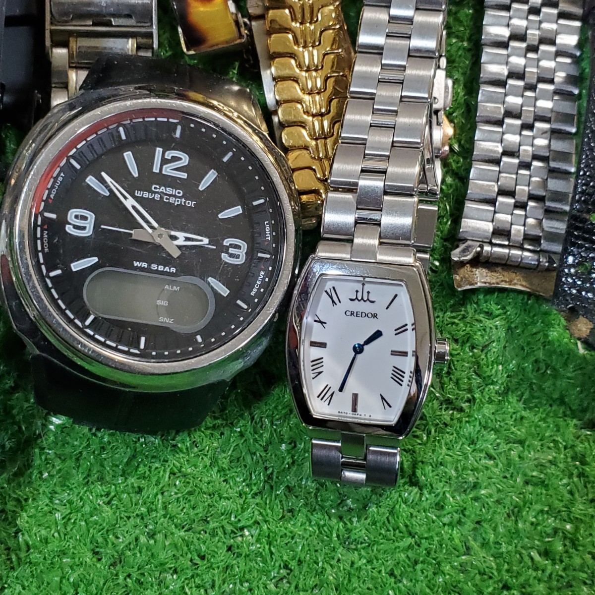CITIZEN シチズン SEIKO セイコー CREDOR Swatch スウォッチ CASIO Baby-G ALBA アルバ 腕時計 40本以上 まとめ売り 時計 メンズ 大量_画像2