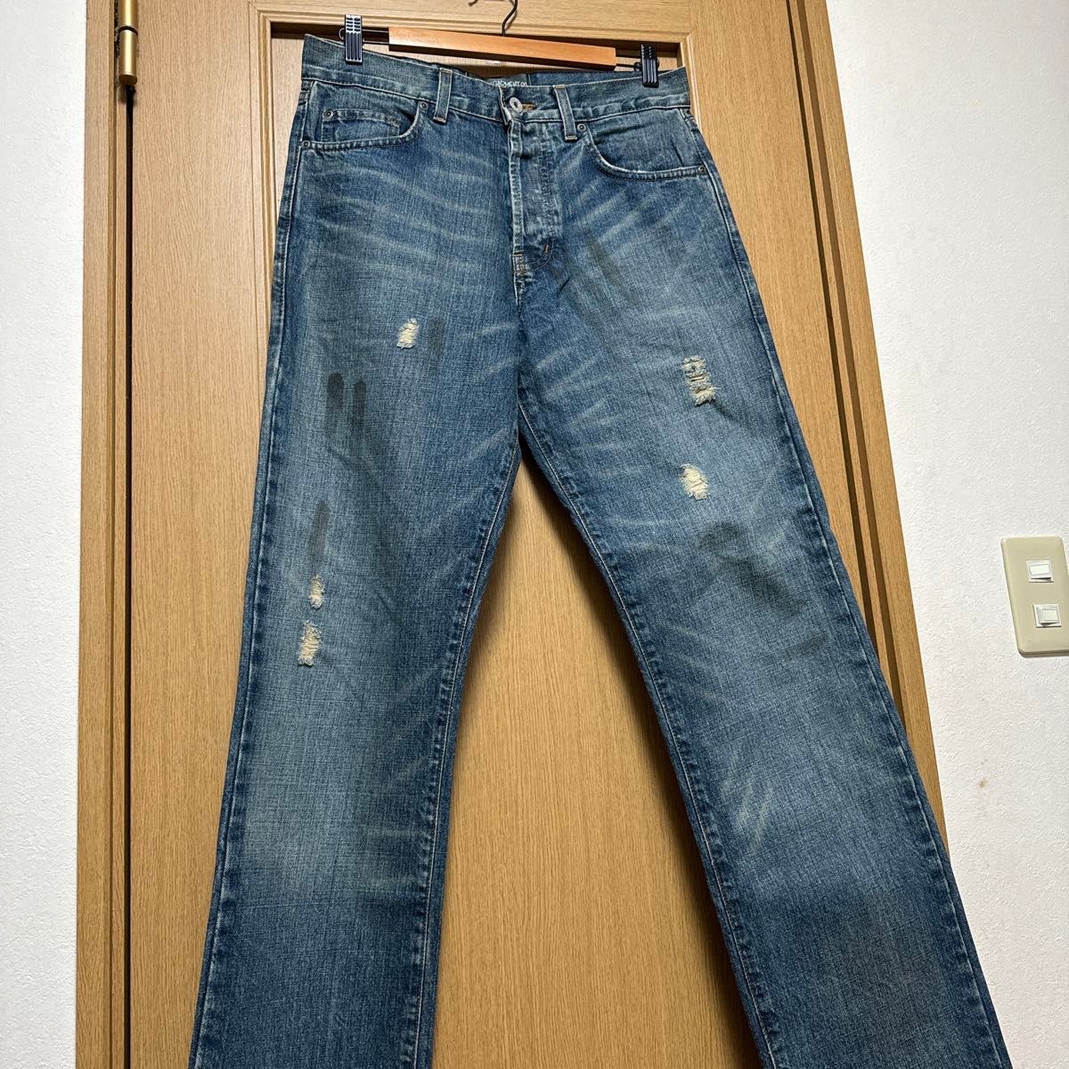 【90s】OLD STUSSY ステューシー デニム 30インチ ブルー ジーンズ  ビンテージ デニム パンツ