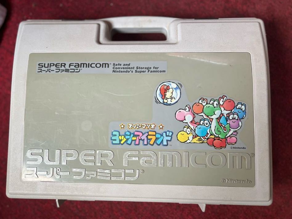 スーパーファミコン Nintendo 任天堂 収納ケース _画像1