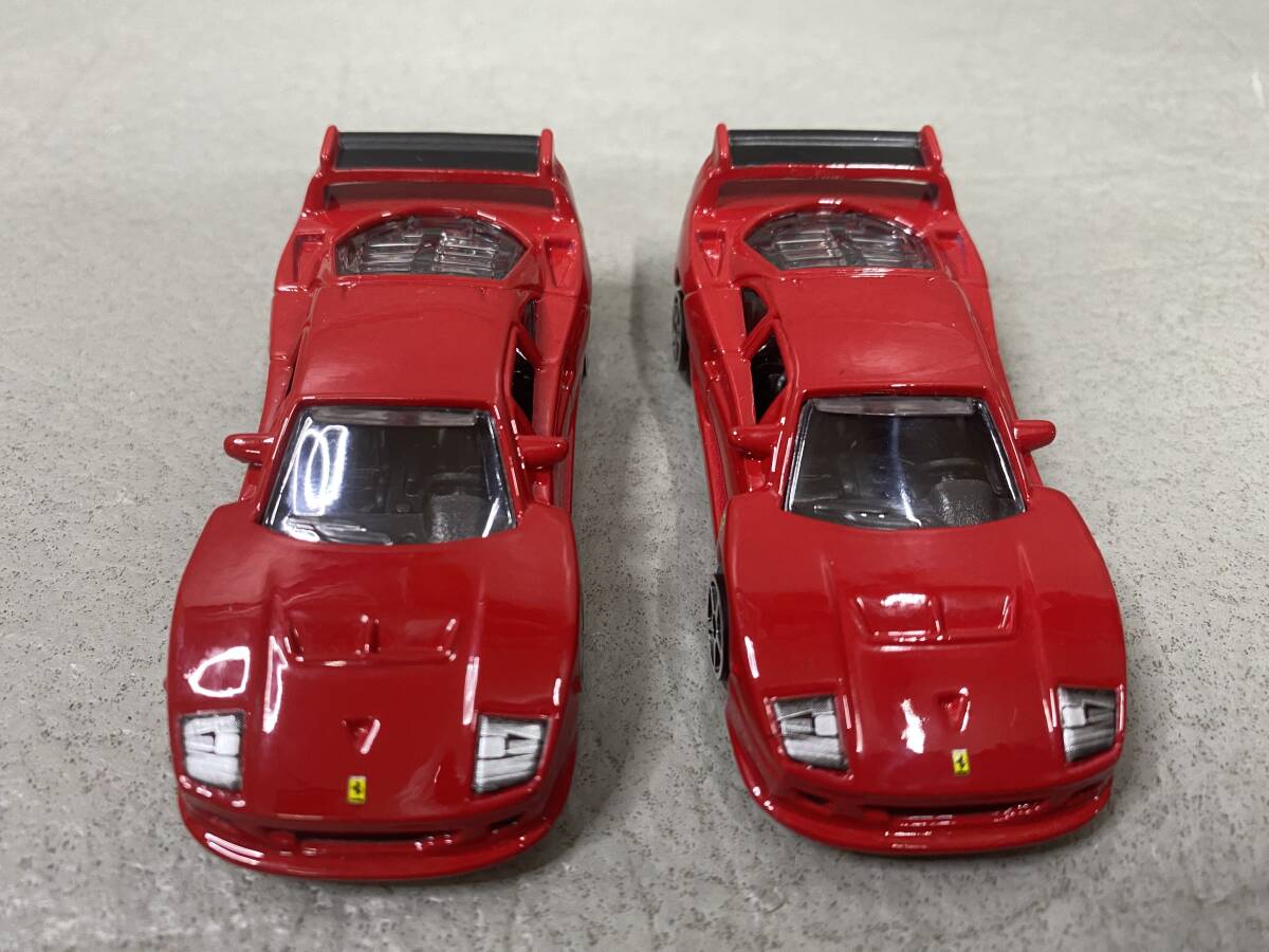 □■ブラーゴ フェラーリ F40 コンペツォーネ 2個セット 詳細不明 ルース品 長期保管品 中古現状で Ferrari F40の画像8