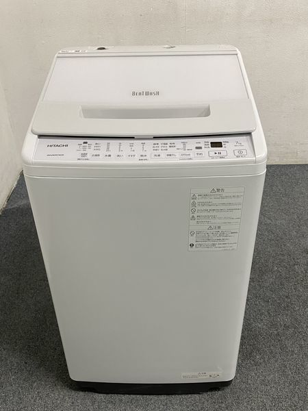 高年式!2022年製! HITACHI/日立 全自動洗濯機 ビートウォッシュ 7.0kg おしゃれ着 ほぐし脱水 BW-V70H 中古家電 店頭引取歓迎 R7928_画像8