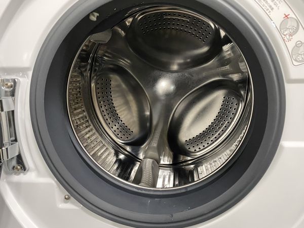 高年式!2021年製! AQUA/アクア AQW-F8N(W) コンパクト＆スクエアデザインのドラム式8K全自動洗濯機 中古家電 店頭引取歓迎 R7994_画像6