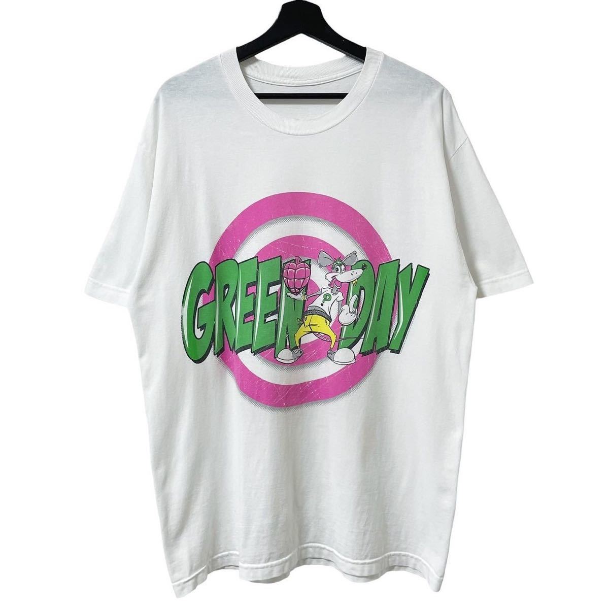 ■激レア■2010's GREEN DAY ツアー バンド Tシャツ XL相当 グリーンデイ american idiot 90s 00s ビンテージ